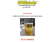 Tablet Screenshot of 1000brindes.com.br
